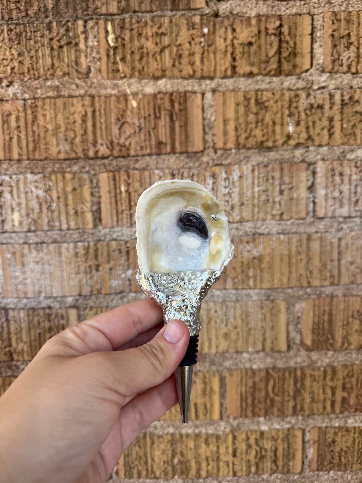 shell wine stoppers
