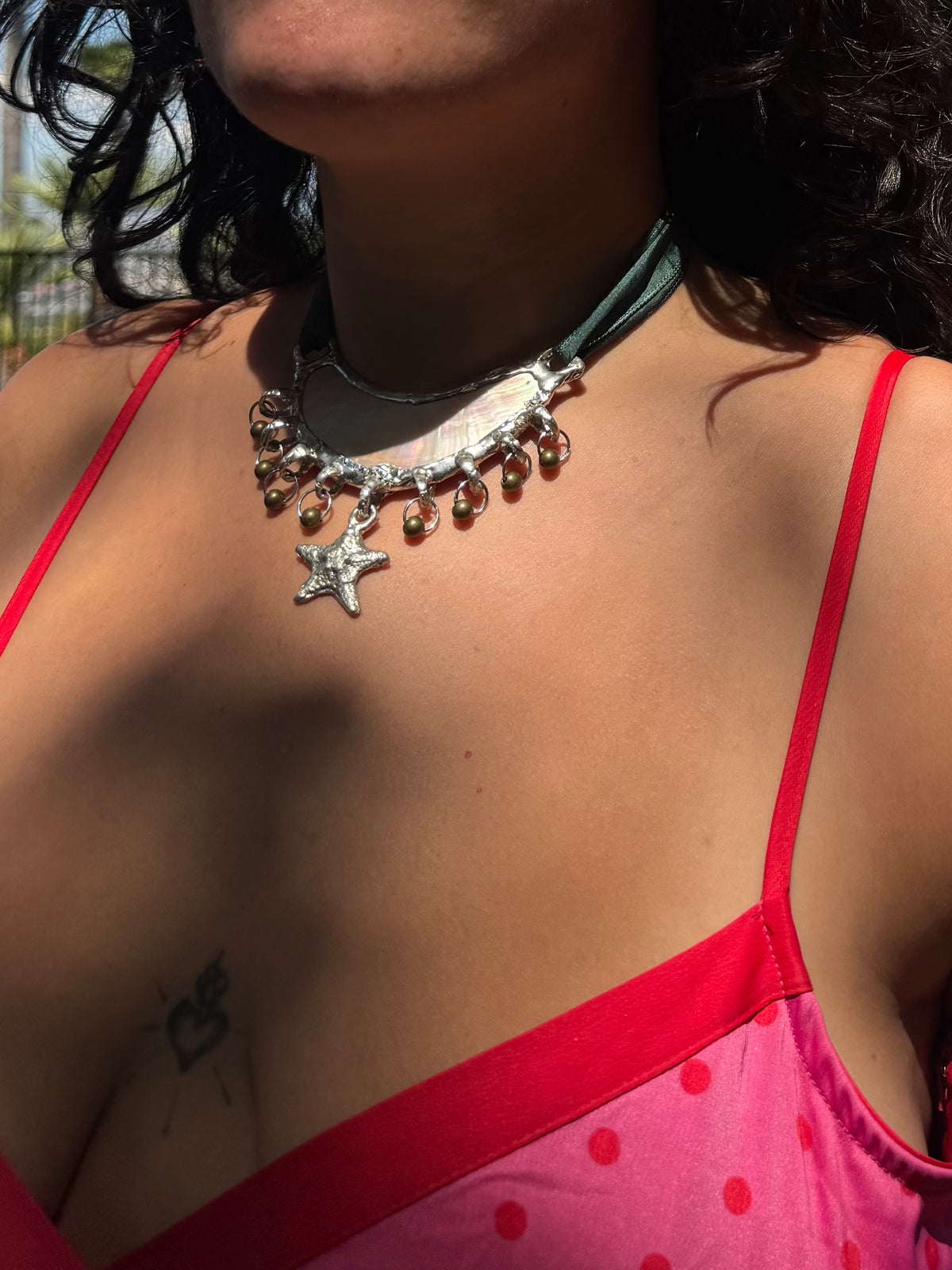 MOP collar bone charmed