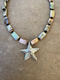 silver starfish impression