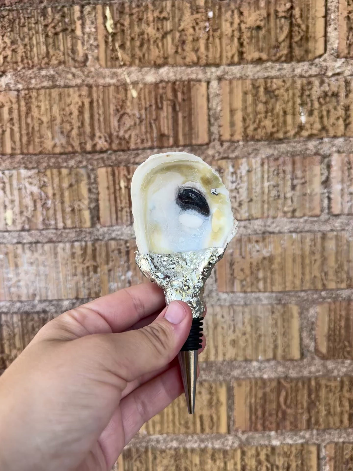 shell wine stoppers