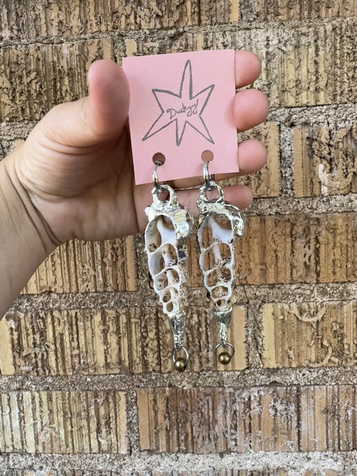 shell spine earring